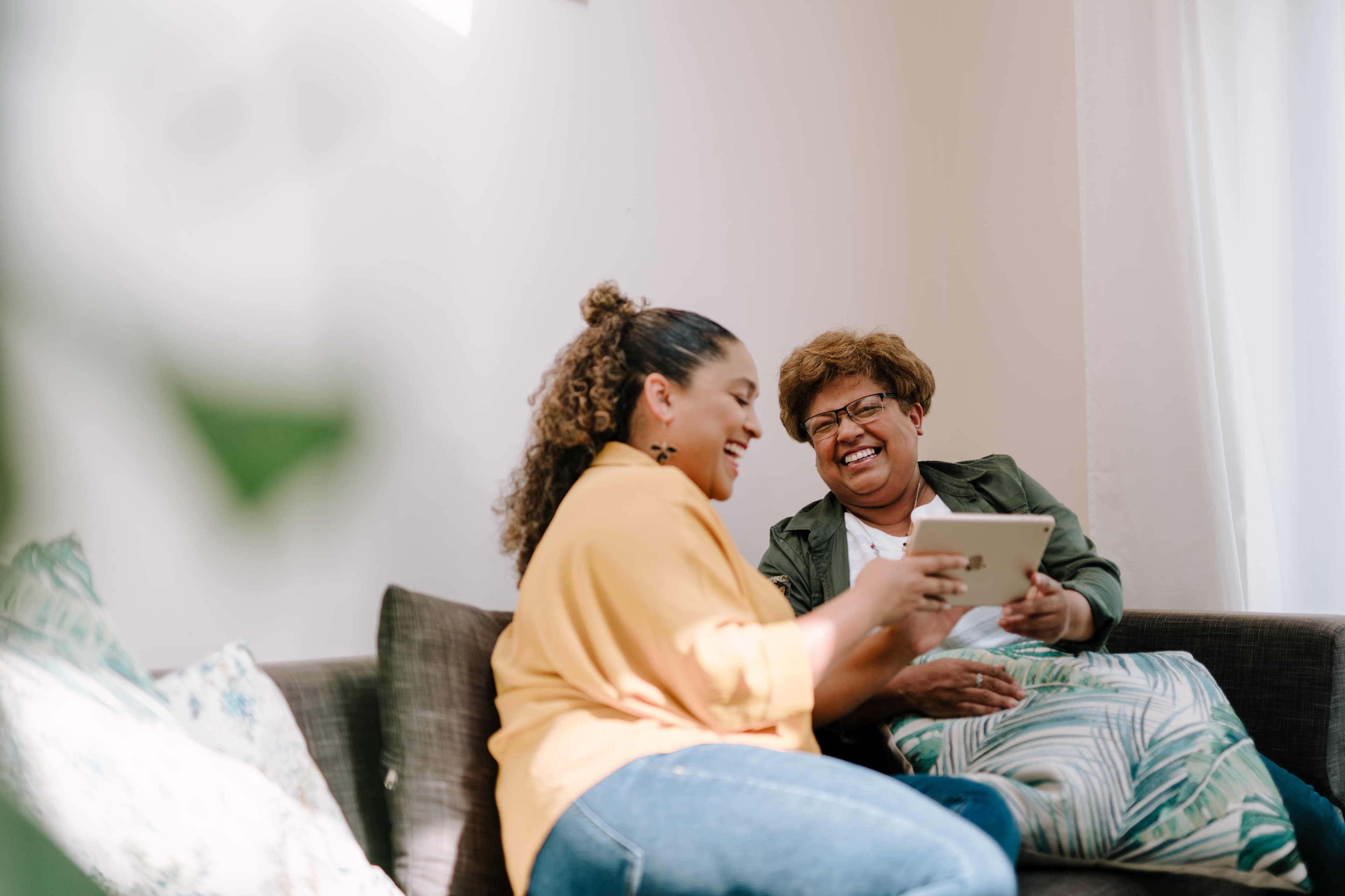 Caregiver assisting senior in Doylestown, PA