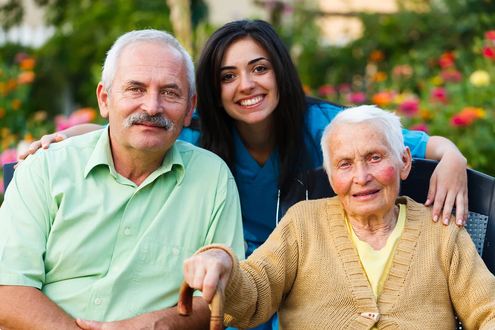 Caregiver assisting senior in Media, PA