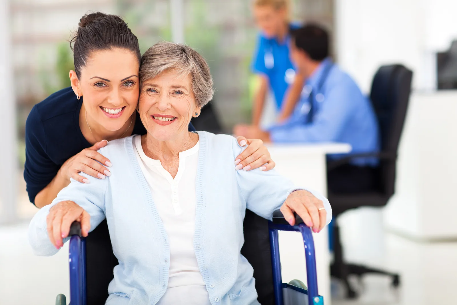 Caregiver assisting senior in Allentown, PA